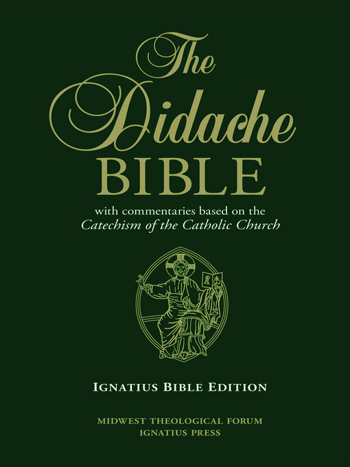 Title details for The Didache Bible by Ignatius Press - Available